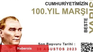 Çok Yaşa Cumhuriyet 100. Yıl Marşı Beste Yarışı Müracaatları Başladı