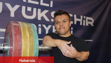 Engelli halterci, 3 kat fazla ağrılık ile Dünya Şampiyonası'na hazırlanıyor