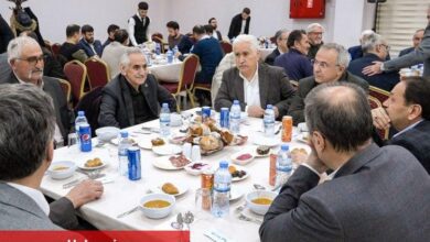 Hacılar Vakfı'ndan iftar yemeği