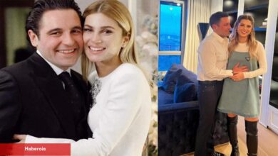 4 aylık gebe olan Nazlı Kayı ve Hacı Sabancı özel tekneleriyle kıyı sefası yaptı!