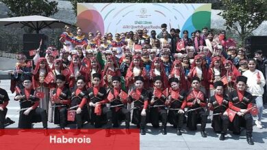 AKM Çocuk Sanat Festivali Tüm Hızıyla Sürüyor Çocuklar Kardeşlik Dansıyla Coştu