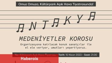Antakya Medeniyetler Korosu "Bir Kira Bir Yuva" kampanyası için sahnede - Haberois Antakya Medeniyetler Korosu "Bir Kira Bir Yuva" kampanyası için sahnede