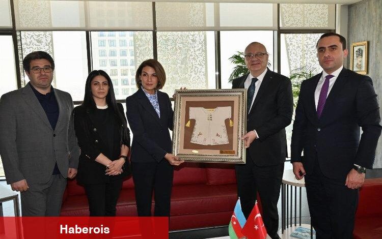 Azerbaycan İstanbul Başkonsolosu'ndan Başkan Ergün'e ziyaret