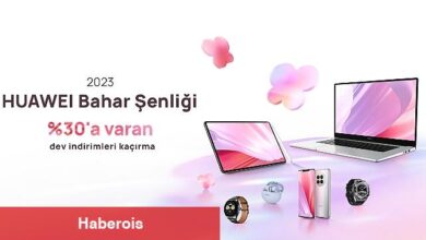 Baharın gelişine özel indirim ve teklifler HUAWEI Online Mağaza'da