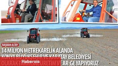 Başkan Altay: "14 Milyon Metrekarelik Alanda Konya Büyükşehir ve Karatay Belediyesi Olarak Tarımsal Üretim ve Ar-Ge Yapıyoruz" - Haberois Başkan Altay: "14 Milyon Metrekarelik Alanda Konya Büyükşehir ve Karatay Belediyesi Olarak Tarımsal Üretim ve Ar-Ge Yapıyoruz"