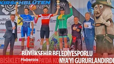 Büyükşehir Belediyesporlu Bisikletçi Avrupa'da Konya'yı Gururlandırdı