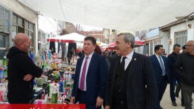 CHP'li aday adayları Pazaryeri'nde kendilerini tanıttı - Haberois CHP'li aday adayları Pazaryeri'nde kendilerini tanıttı