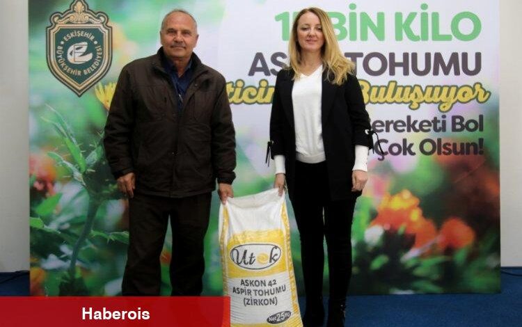 Çiftçilere aspir tohumu takviyesi - Haberois Çiftçilere aspir tohumu takviyesi