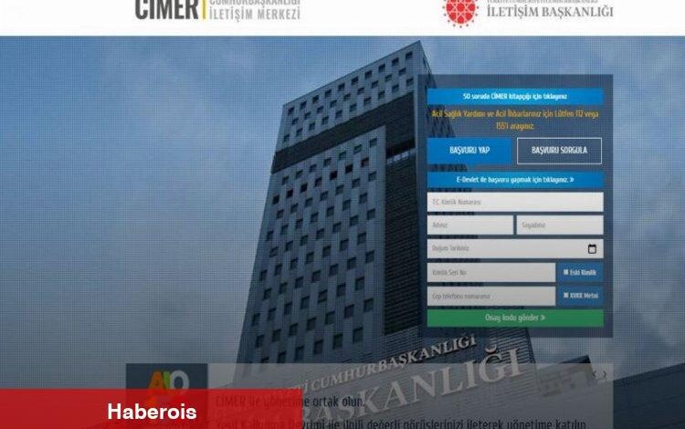 CİMER’i 2022'de 6 milyon kişi kullandı - Haberois CİMER’i 2022'de 6 milyon kişi kullandı