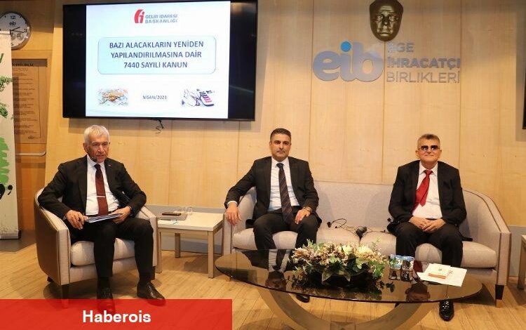 Ege İhracatçıları'na 'yapılandırma' sunumu - Haberois Ege İhracatçıları'na 'yapılandırma' sunumu