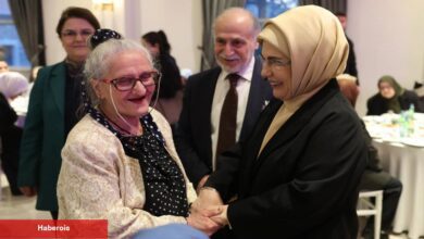 Emine Erdoğan Darülaceze sakinleriyle iftar yaptı