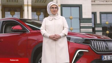 Emine Erdoğan TOGG'un anahtarını teslim aldı! "Büyük bir gurur ve memnunluk içerisindeyiz" - Haberois Emine Erdoğan TOGG'un anahtarını teslim aldı! "Büyük bir gurur ve memnunluk içerisindeyiz"