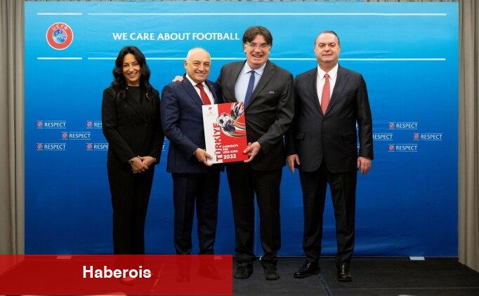 EURO 2028 ve EURO 2032 adaylık belgeleri UEFA'ya teslim edildi - Haberois EURO 2028 ve EURO 2032 adaylık belgeleri UEFA'ya teslim edildi
