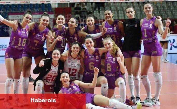 Galatasaray HDI Sigorta, Sarıyer'i 4 sette geçti - Haberois Galatasaray HDI Sigorta, Sarıyer'i 4 sette geçti