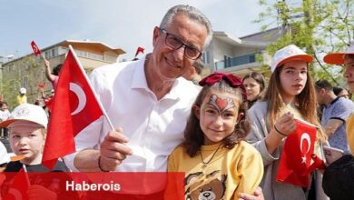 Gaziemir'de 23 Nisan coşkusu