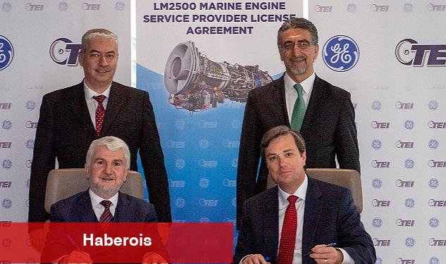 GE Marine ve TEI, LM2500 Deniz Gaz Türbinlerinin Bakım, Onarım ve Revizyonları için Lisans Anlaşması İmzaladı - Haberois GE Marine ve TEI, LM2500 Deniz Gaz Türbinlerinin Bakım, Onarım ve Revizyonları için Lisans Anlaşması İmzaladı