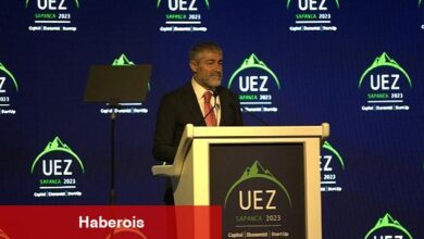 Hayat Holding ana sponsorluğunda gerçekleşen UEZ 2023, T.C. Hazine ve Maliye Bakanı Doç. Dr. Nureddin Nebati'nin açılış konuşmasıyla başladı - Haberois Hayat Holding ana sponsorluğunda gerçekleşen UEZ 2023, T.C. Hazine ve Maliye Bakanı Doç. Dr. Nureddin Nebati'nin açılış konuşmasıyla başladı