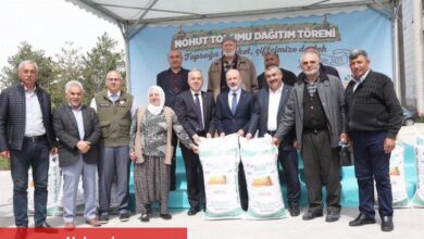 Kayseri Kocasinan tarımda mutluluk 'tohum'larını ekti