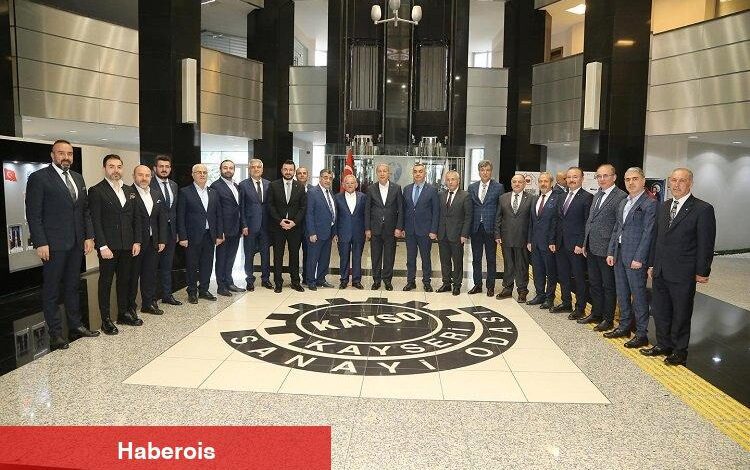 Kayseri protokolü iş dünyası ile buluştu - Haberois Kayseri protokolü iş dünyası ile buluştu