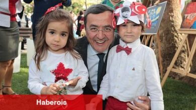 Konak'ın parklarında 23 Nisan coşkusu