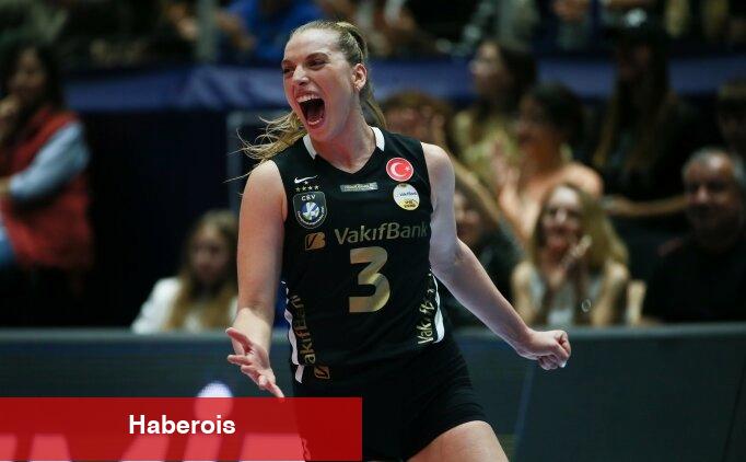 Kupa Voley'de kazanan VakıfBank