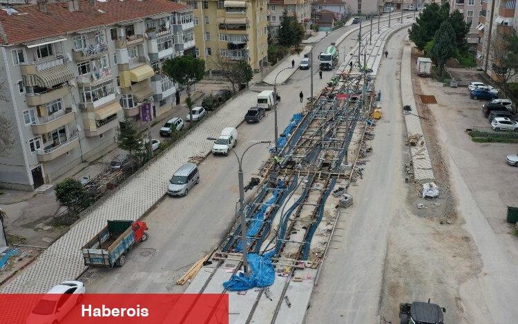 Kuruçeşme tramvayda ray imalatı tamamlandı - Haberois Kuruçeşme tramvayda ray imalatı tamamlandı