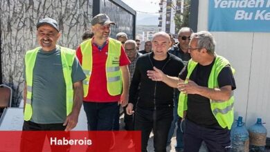 Lider Soyer Hatay'da İzmir Dayanışma Gönüllüleri'ni ziyaret etti