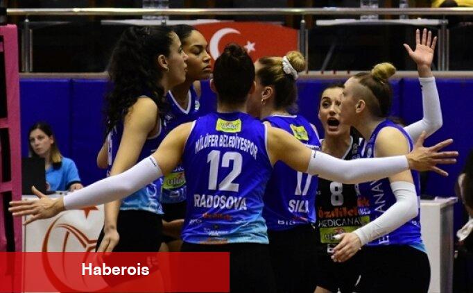 Nilüfer Belediyespor Bolu'yu rahat geçti