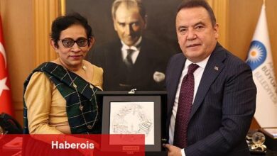 Sri Lanka Büyükelçisi'nden Başkan Böcek'e ziyaret - Haberois Sri Lanka Büyükelçisi'nden Başkan Böcek'e ziyaret
