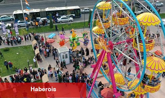 Ücretsiz Çocuk Lunaparkı Tıklım Tıklım Doluyor - Haberois Ücretsiz Çocuk Lunaparkı Tıklım Tıklım Doluyor