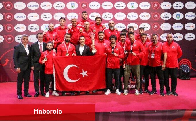 Ulusal güreşçiler, Avrupa Şampiyonası'nda 17 madalya kazandı