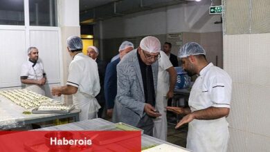 Van Büyükşehir Belediyesi, Ramazan Bayramı öncesinde kent genelindeki tatlı imalathaneleri ve satış noktalarını denetledi