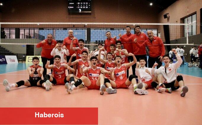 Voleybolda genç ulusallar Macaristan'ı mağlup etti! - Haberois Voleybolda genç ulusallar Macaristan'ı mağlup etti!