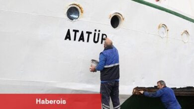 Atatürk Vapuru bakıma alındı