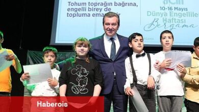 Bergama'da Engelliler Haftası Etkinliği