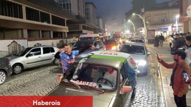 Çaykur Rizespor, Üstün Lig'e yükselmeyi kutladı!