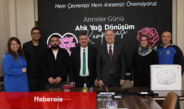 Çevreyi Koruyan Anneye Hediyesi İnegöl Belediyesi'nden