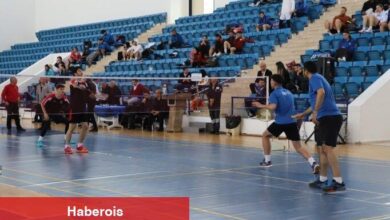 Erzincan'da düzenlenen ÜNİLİG Badminton Üstün Lig karşılaşmaları başladı
