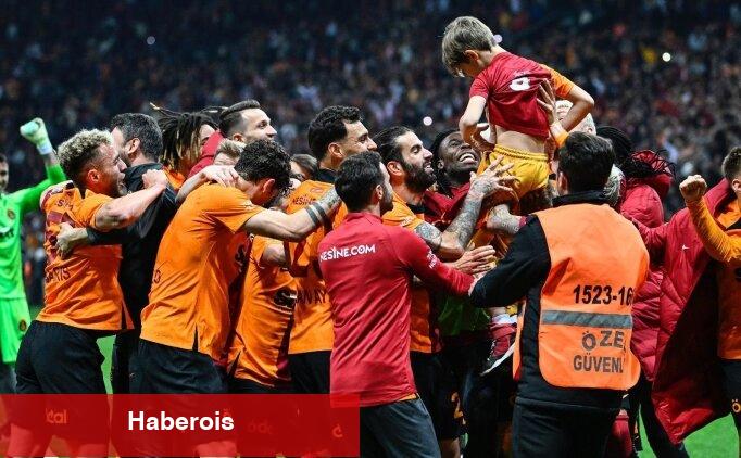 Galatasaray'da şampiyonluk partisi