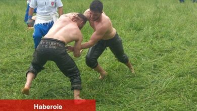 Geyikkoşan'ın başpehlivanı Tanju Gemici oldu