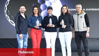 Golf severler Jumbo Golf Turnuvası'nda buluştu