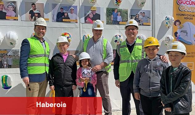 İş Sağlığı ve Güvenliği Haftası etkinliklerle kutlanıyor: Ytong çocukları baret boyadı, iş güvenliğinin önemine dikkat çekti