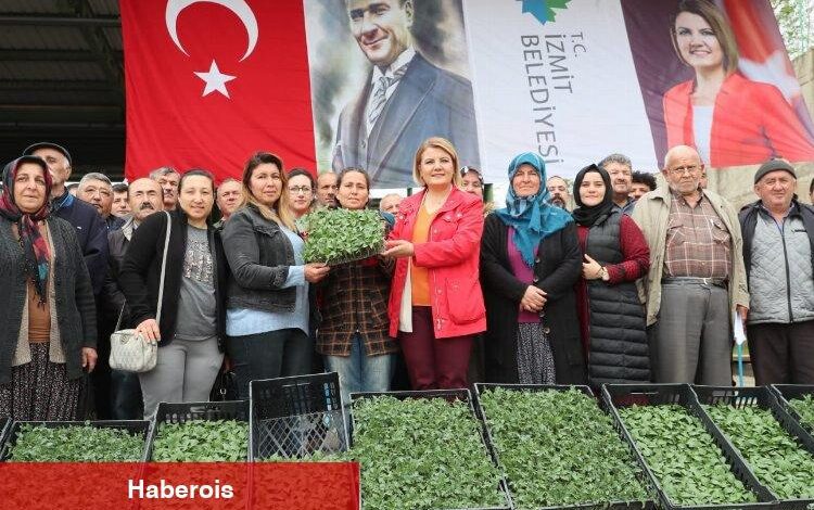 İzmit'ten çiftçiye 2 milyonluk fide desteği - Haberois İzmit'ten çiftçiye 2 milyonluk fide desteği