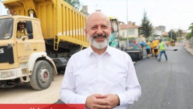 Kayseri Kocasinan'da asfalt mesaisi