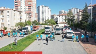 Kayseri Kocasinan'dan bahar temizliği - Haberois Kayseri Kocasinan'dan bahar temizliği