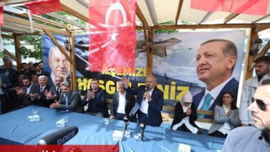 Kayseri protokolüne Tomarza'da meşaleli karşılama - Haberois Kayseri protokolüne Tomarza'da meşaleli karşılama