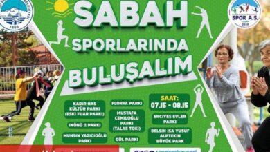 Kayserililer Spor A.Ş. ile sabah sporunda buluşuyor