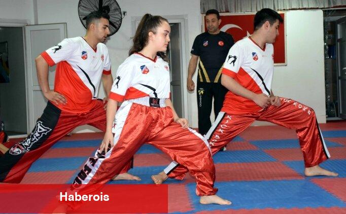 Kick boksta 3 atlet, ulusal forma hayaliyle çalışıyor - Haberois Kick boksta 3 atlet, ulusal forma hayaliyle çalışıyor