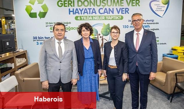 Konak Belediyesi Çevre ve Geri Dönüşüm Teknolojileri Fuarı'nda