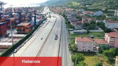 Körfez'de asfaltlanan caddelerin yol çizgileri çekildi
